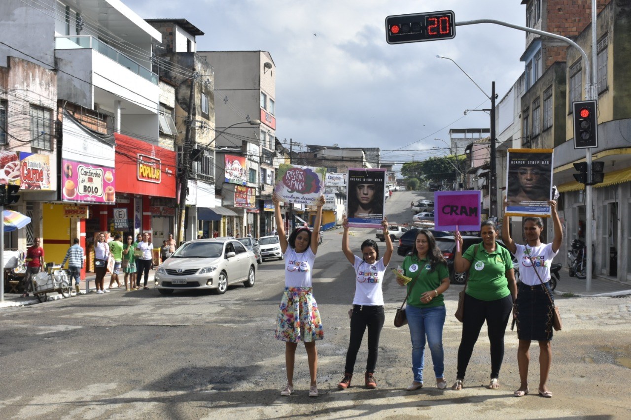 Camacã: II Pit Stop realizado pelo CRAM mobiliza a população no combate a violência contra a mulher

